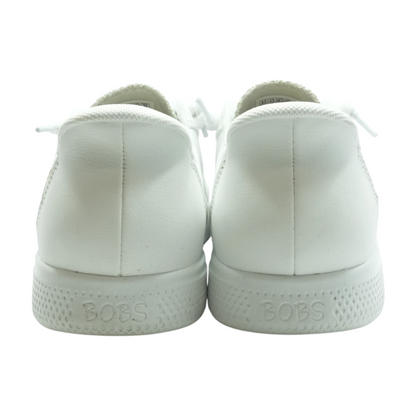 White Low-Top Athletic Shoes