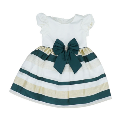 White Striped Dress