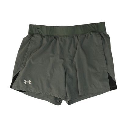 Gray Solid Active Shorts