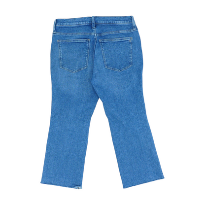 Blue Petite Bootcut Jeans