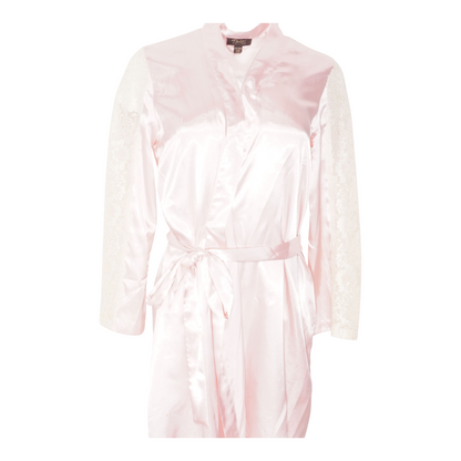 Pink Solid Robe