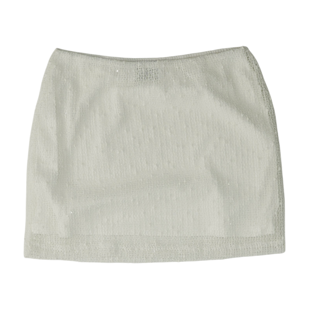 White Mini Skirt