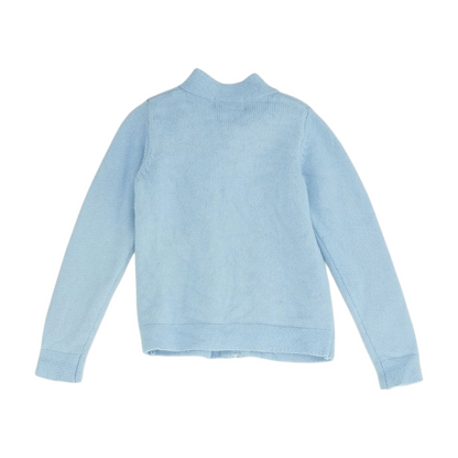Blue Cardigan Sweater