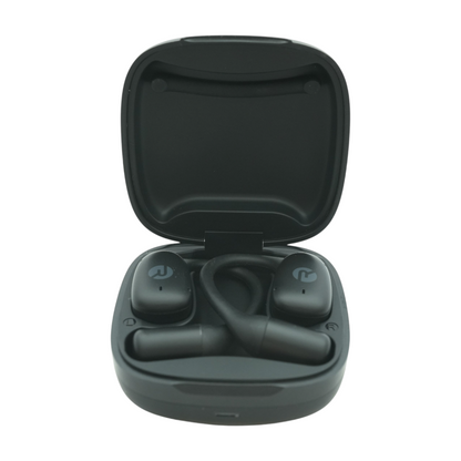 Black Essential Open Wireless Earbuds