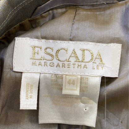 Beige Striped Sport Coat