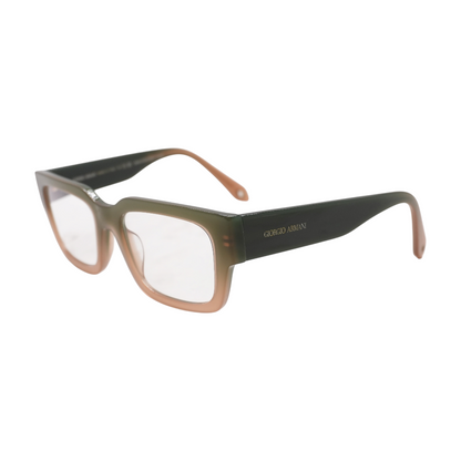 Green AR 7243-U Square Prescription Eyewear