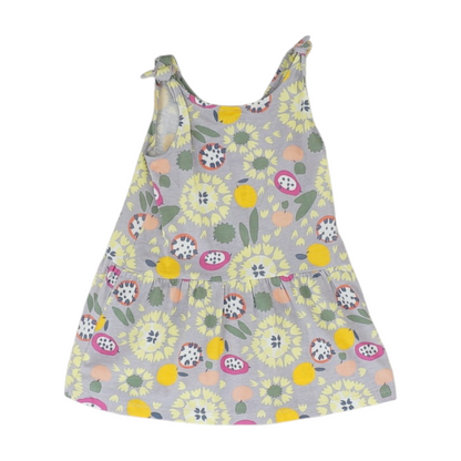 Graphite Floral Dress