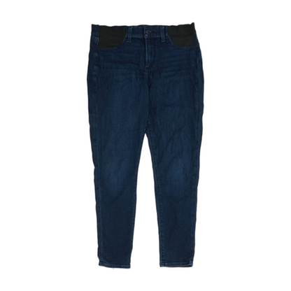 Navy Maternity Skinny Jeans