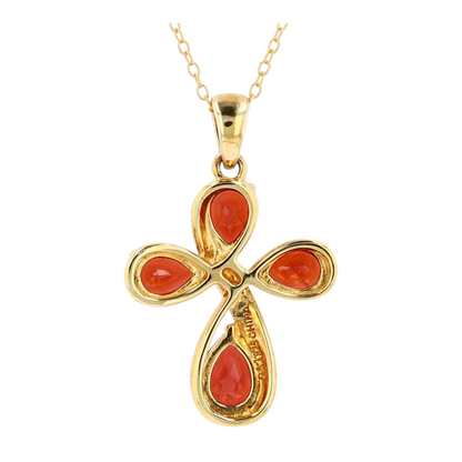 Sterling Silver Garnet Pendant Necklace