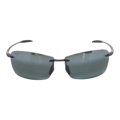Maui Jim Black Lighthouse Rectangle Sunglasses – Image 2