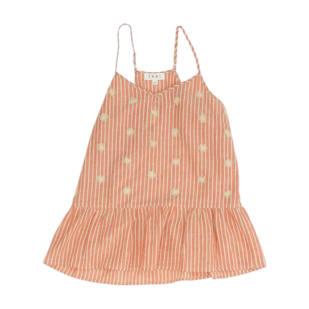 Pink Striped Blouse
