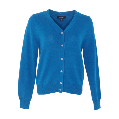 Teal Cardigan Sweater