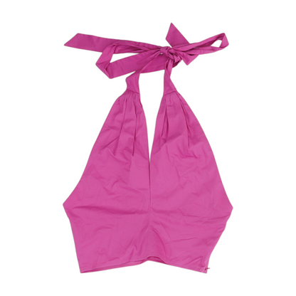 Pink Cropped Blouse