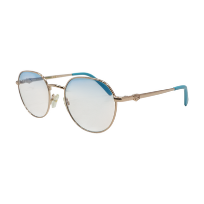Gold CF 1012/BB Round Prescription Eyewear