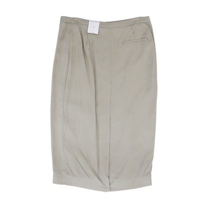Beige Midi Skirt