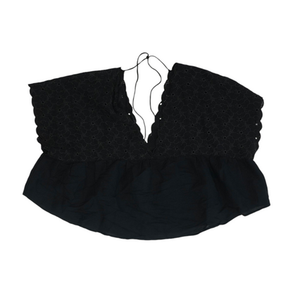 Black Floral Blouse