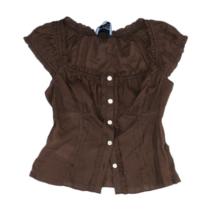Brown Blouse