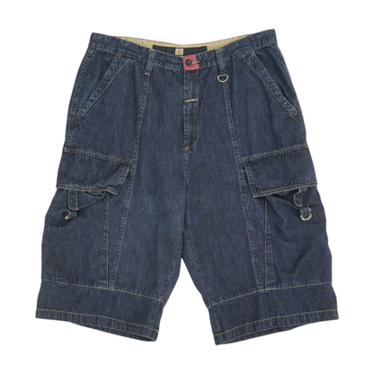 Vintage Blue Denim Shorts