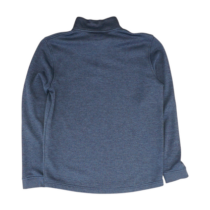 Navy Solid 1/4 Zip Pullover
