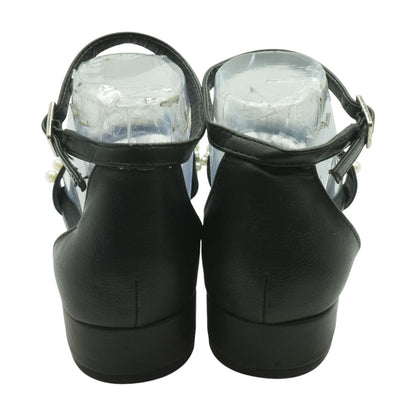 Maeve Jewel Black Sandals