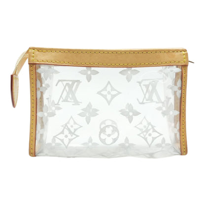 Clear Small Monogram PVC Pouch 15
