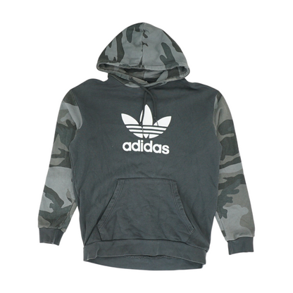 Gray Camo Hoodie Pullover