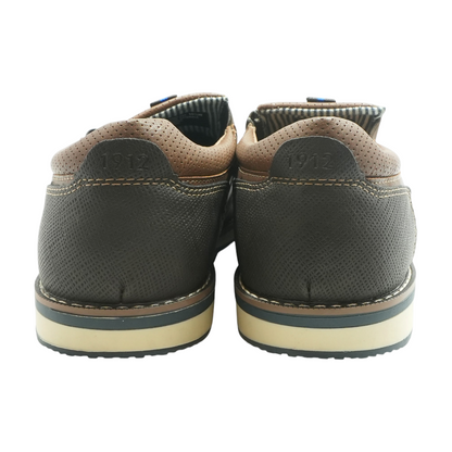 Brown Slip-On Dress Shoes