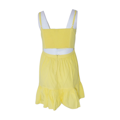 Yellow Mini Dress