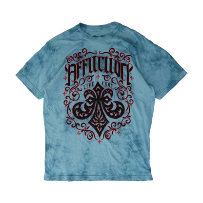 Blue Solid T-Shirt