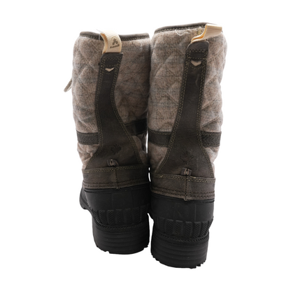 Gray Winter Boots