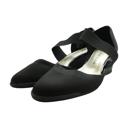 Black Wedge Heels