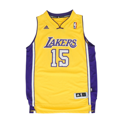 Men's Yellow Los Angeles Lakers Sleeveless Jersey