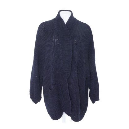 Navy Cardigan Sweater