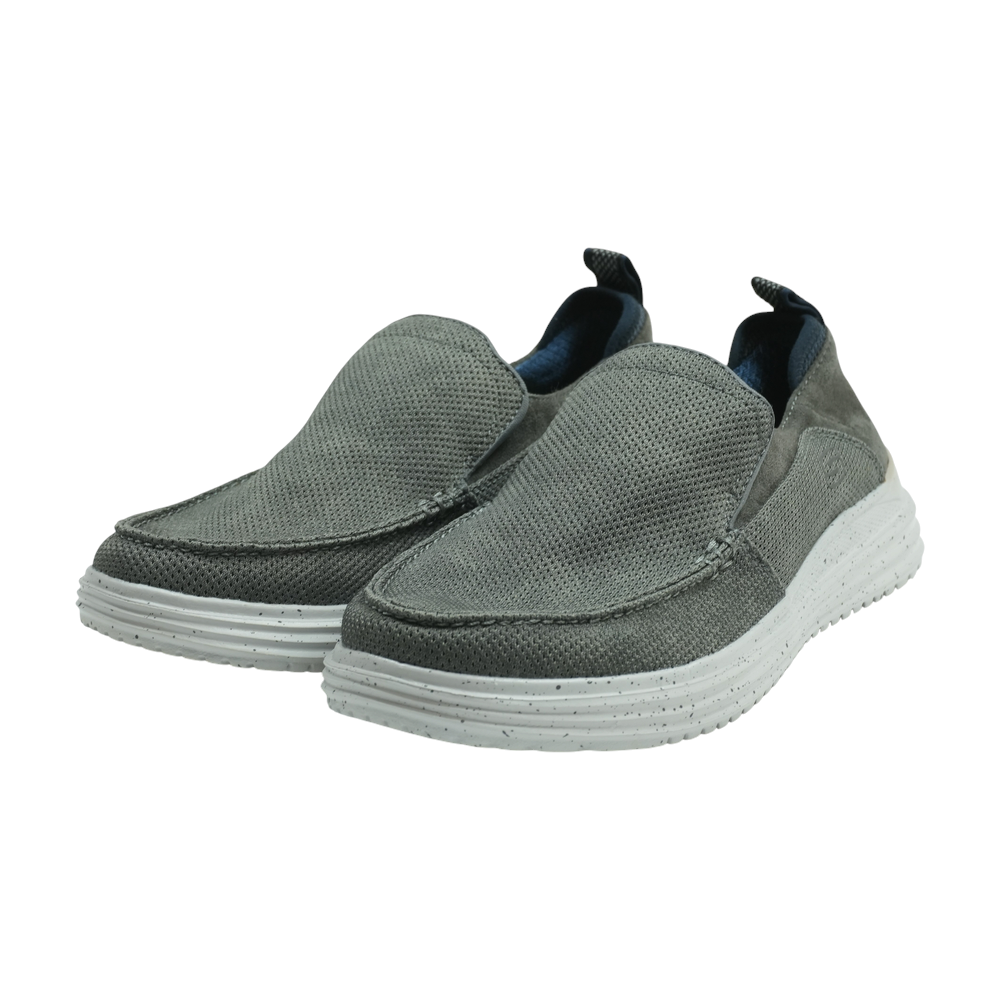 Gray Slip-On Casual Shoes