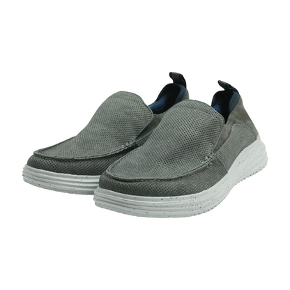 Gray Slip-On Casual Shoes