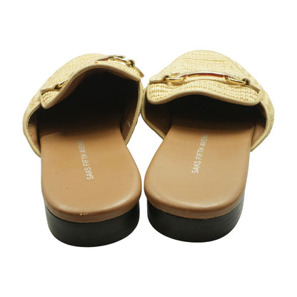 Tan Slip-On Flats