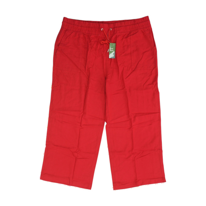 Red Plus Size Pants