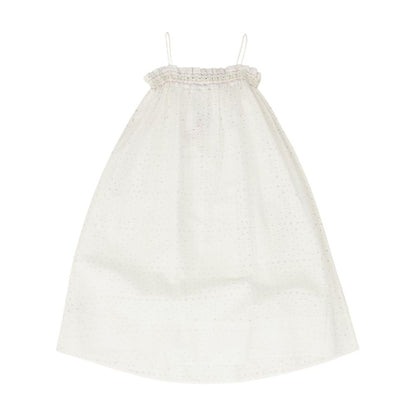 White Eyelet Dress