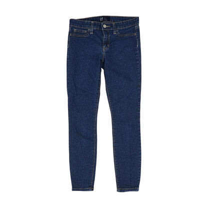 Blue Solid Jeans