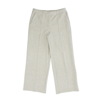 Beige Wide Leg Pants