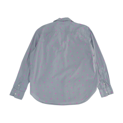 Blue Hearts Button Down
