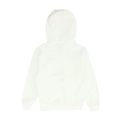 White Hoodie Pullover
