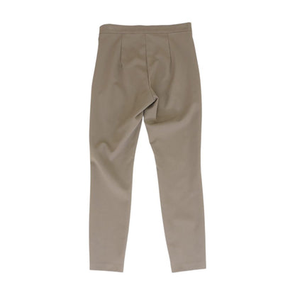 Gray Solid Dress Pants