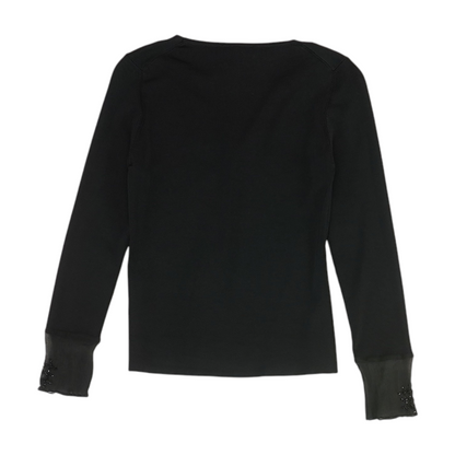 Black Cardigan Sweater