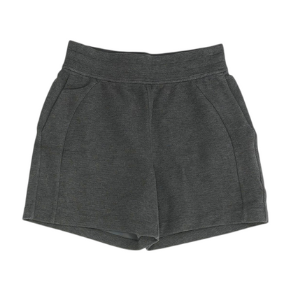 Gray Solid Active Shorts