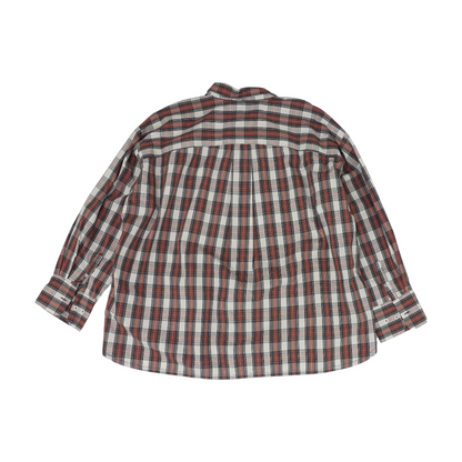 Red Plaid Button Down