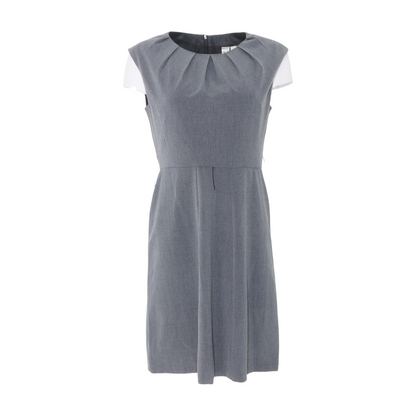 Gray Midi Dress