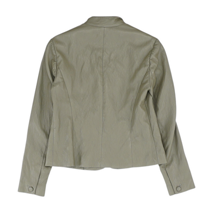 Brown Solid Blazer