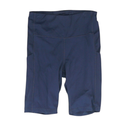 Navy Solid Active Shorts