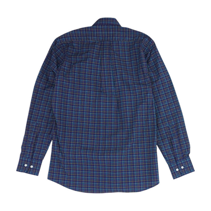 Multi Plaid Long Sleeve Button Down